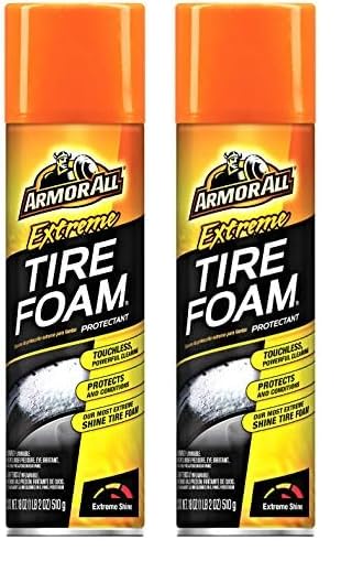 Armor All Tire Foam, Tire Cleaner Spray for Cars